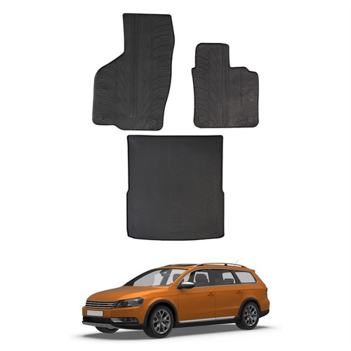 Travall rubber car mats boot - car,