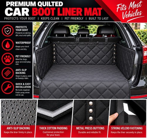 Waterproof heavy duty car boot - waterproof,
